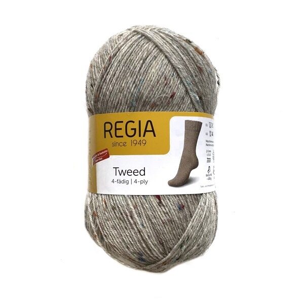 REGIA Tweed 4-ply цвет 90