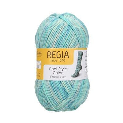 REGIA Cool Style Color 6-ply цвет 2934 (океан)